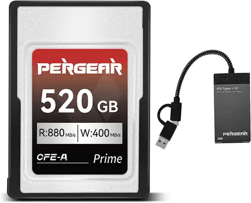 Pergear CFexpress Type A Cards for Sony FX6 and FX3: A Budget